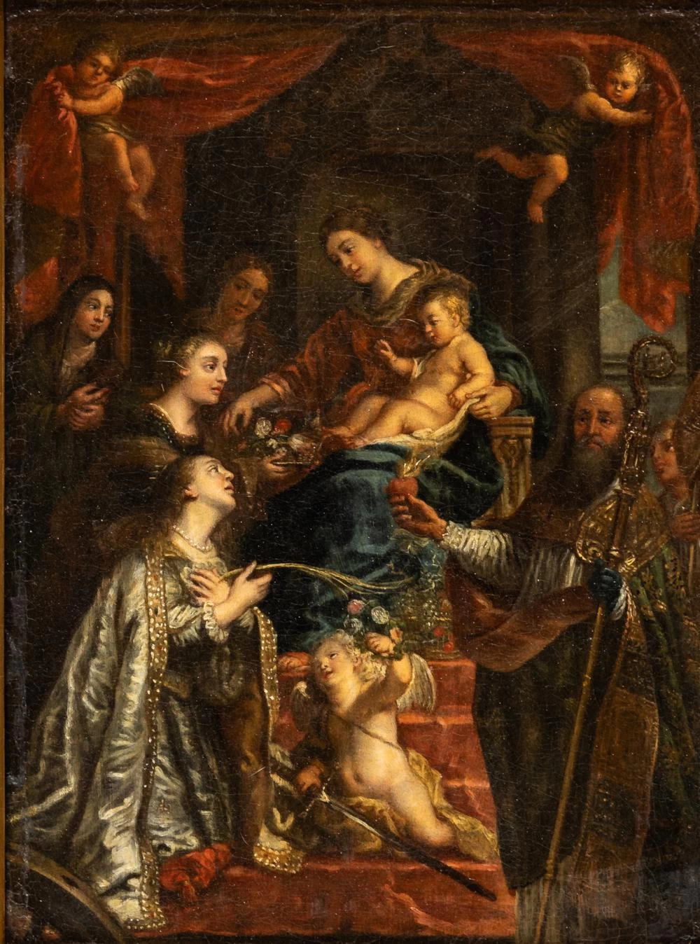 Sacra Conversazione - attribuito